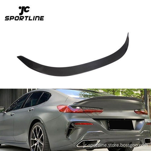 8 Series G16 M8 Gran Coupe Car Wing Spoiler - Luxury Dry Carbon Fiber for BMW F93 G16 (2019-2021)